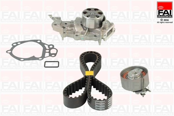 FAI AUTOPARTS Водяной насос + комплект зубчатого ремня TBK381-6552